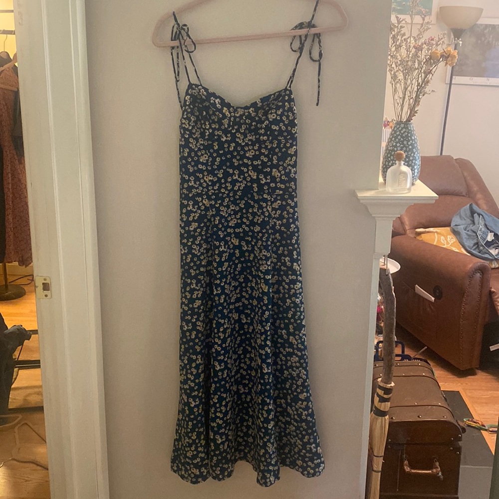 Midi floral dress